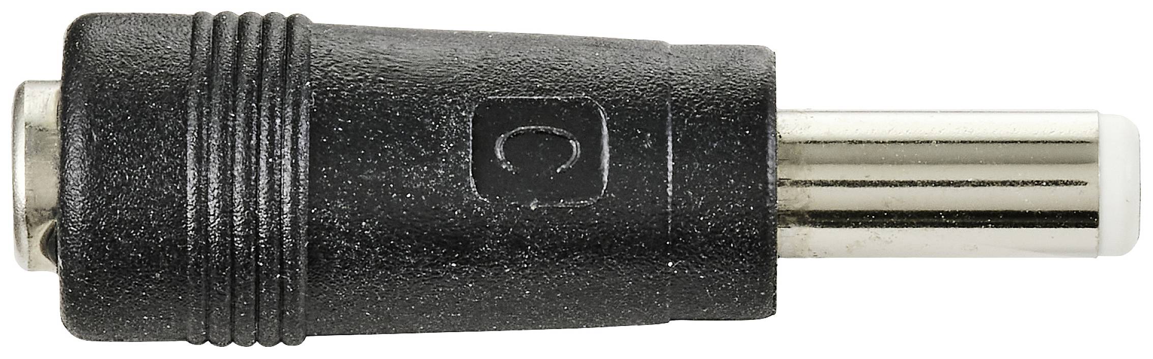 TRU COMPONENTS TC-10335996 Niedervolt-Adapter Niedervolt-Stecker - Niedervolt-Buchse 5.5 mm 2.5 mm