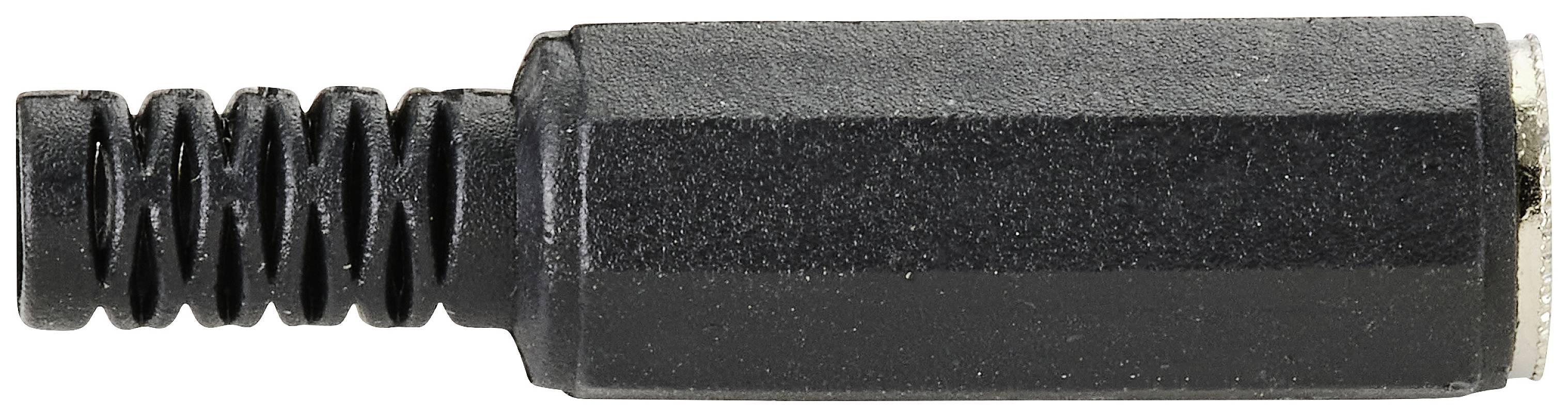 TRU COMPONENTS TC-10336020 Klinken-Steckverbinder 3.5mm Buchse, gerade Mono Schwarz