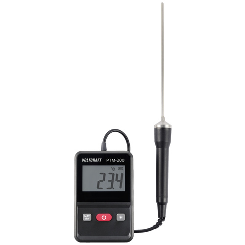 VOLTCRAFT PTM-200 Einstichthermometer Messbereich Temperatur -200 bis 200 °C Fühler-Typ Pt1000 Kont