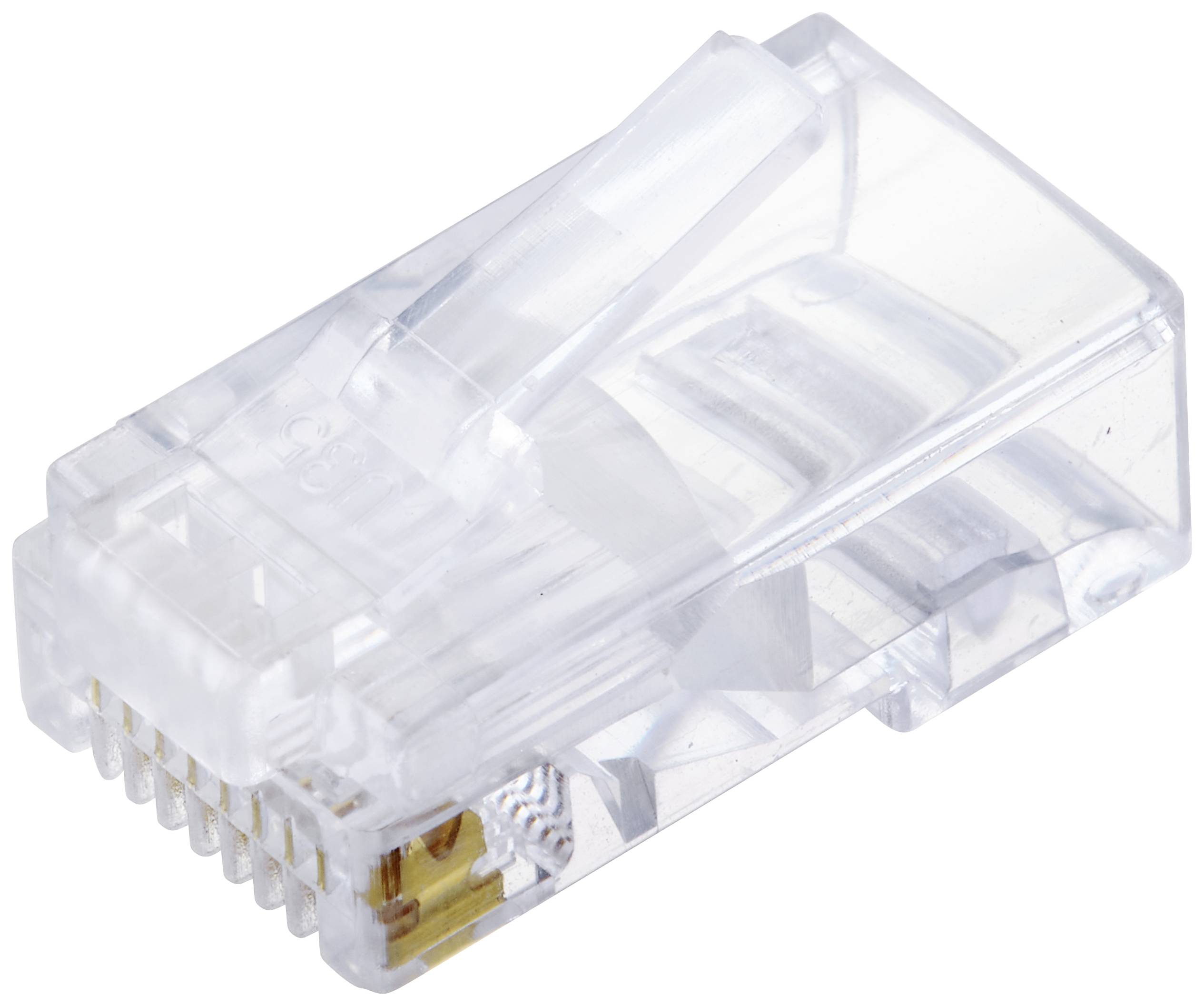 TRU COMPONENTS TC-10336052 Modularstecker Stecker, gerade Polzahl Sensoren 8P8C RJ45