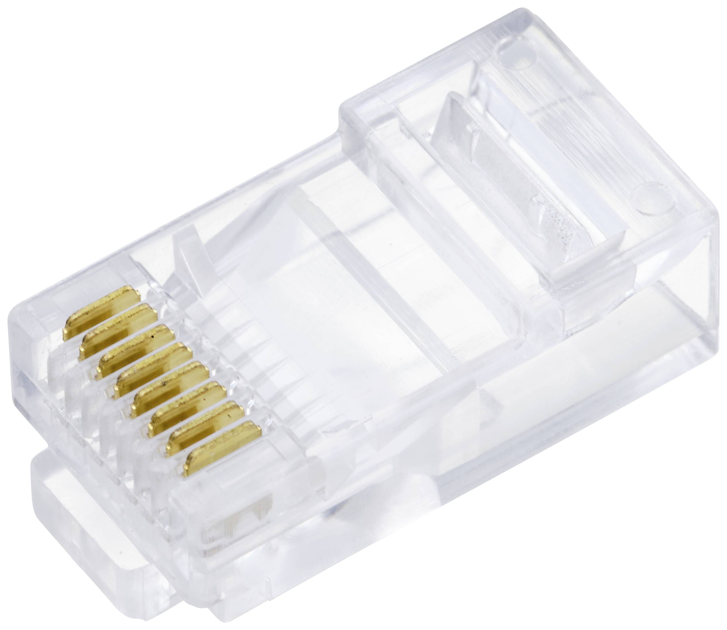 TRU COMPONENTS TC-10336052 Modularstecker Stecker, gerade Polzahl Sensoren 8P8C RJ45
