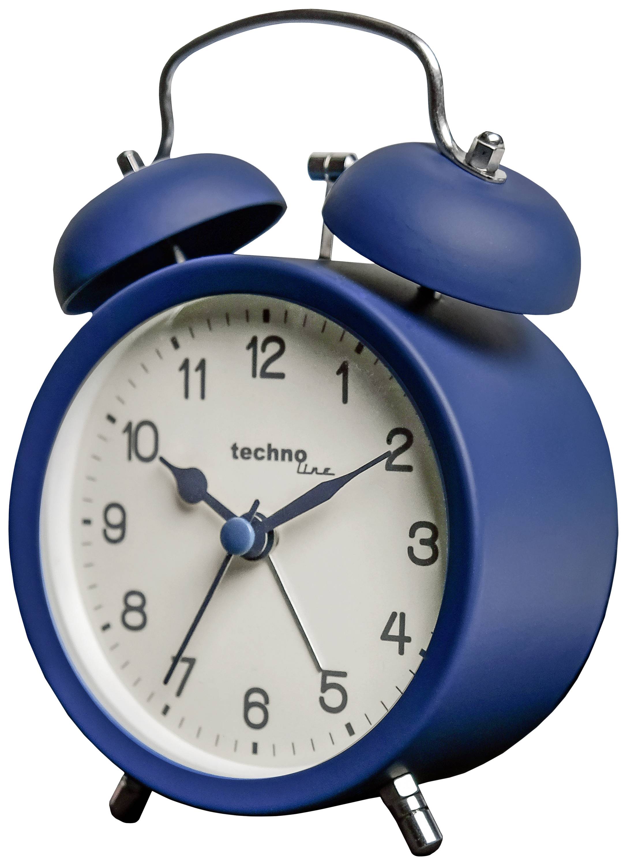 Techno Line ModellDG blau Quarz Wecker Blau Alarmzeiten 1