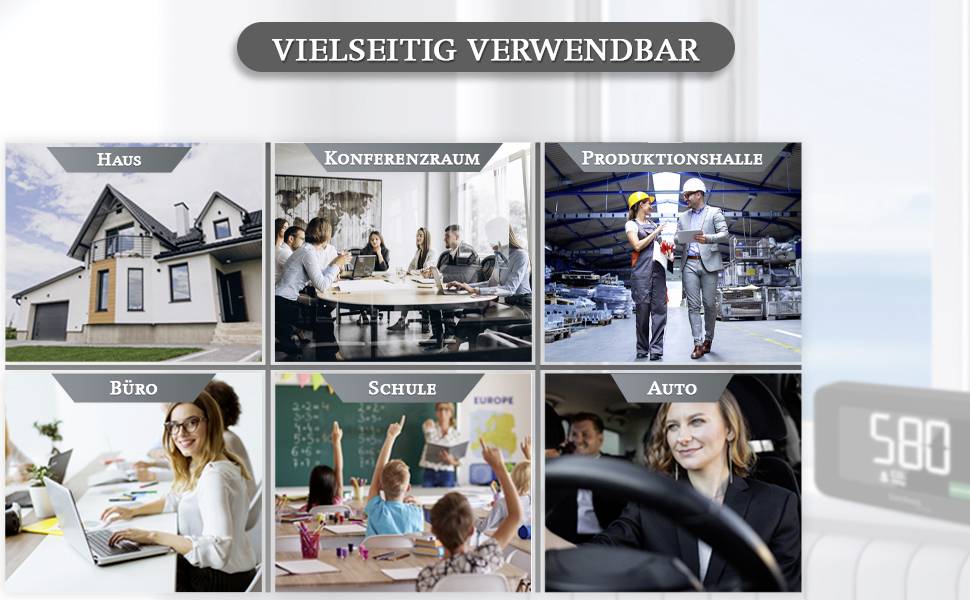 Techno Line WL1022 WL1022 CO2-Anzeige / CO2-Messgerät