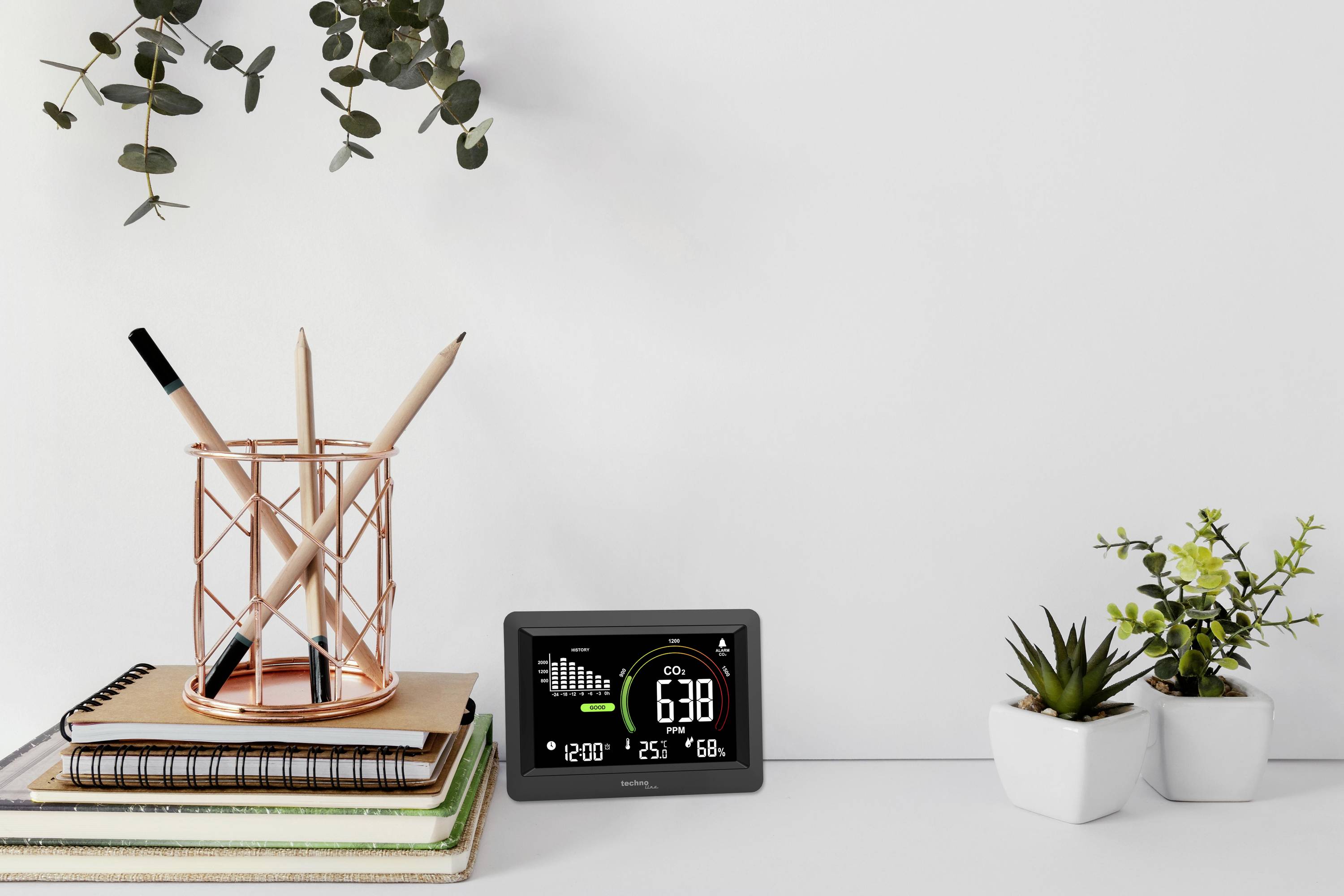 Techno Line WL1028 WL1028 CO2-Anzeige / CO2-Messgerät