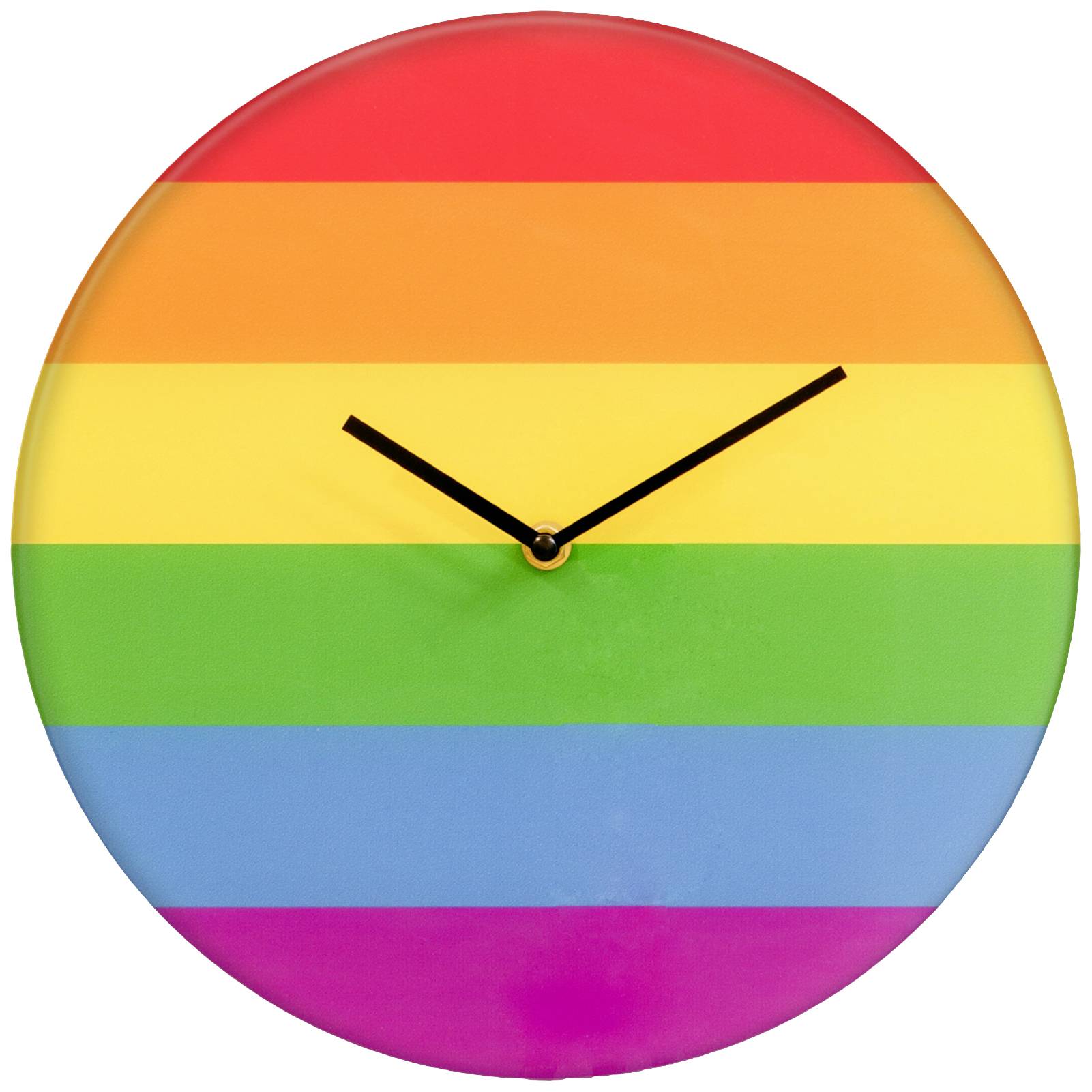 Techno Line WT4030 Quarz Wanduhr 30 cm x 30 cm x 3 cm x 30 cm x 3 cm Bunt