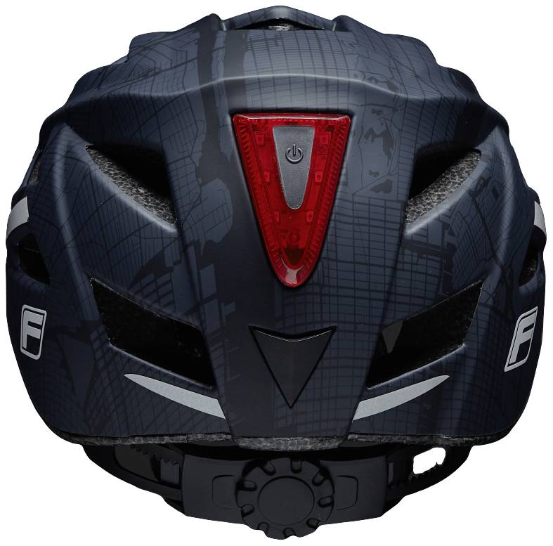 FISCHER FAHRRAD Urban Plus Brooklyn L/XL Pedelec-Helm Schwarz Konfektionsgröße=L/XL Kopfumfang=58-61cm