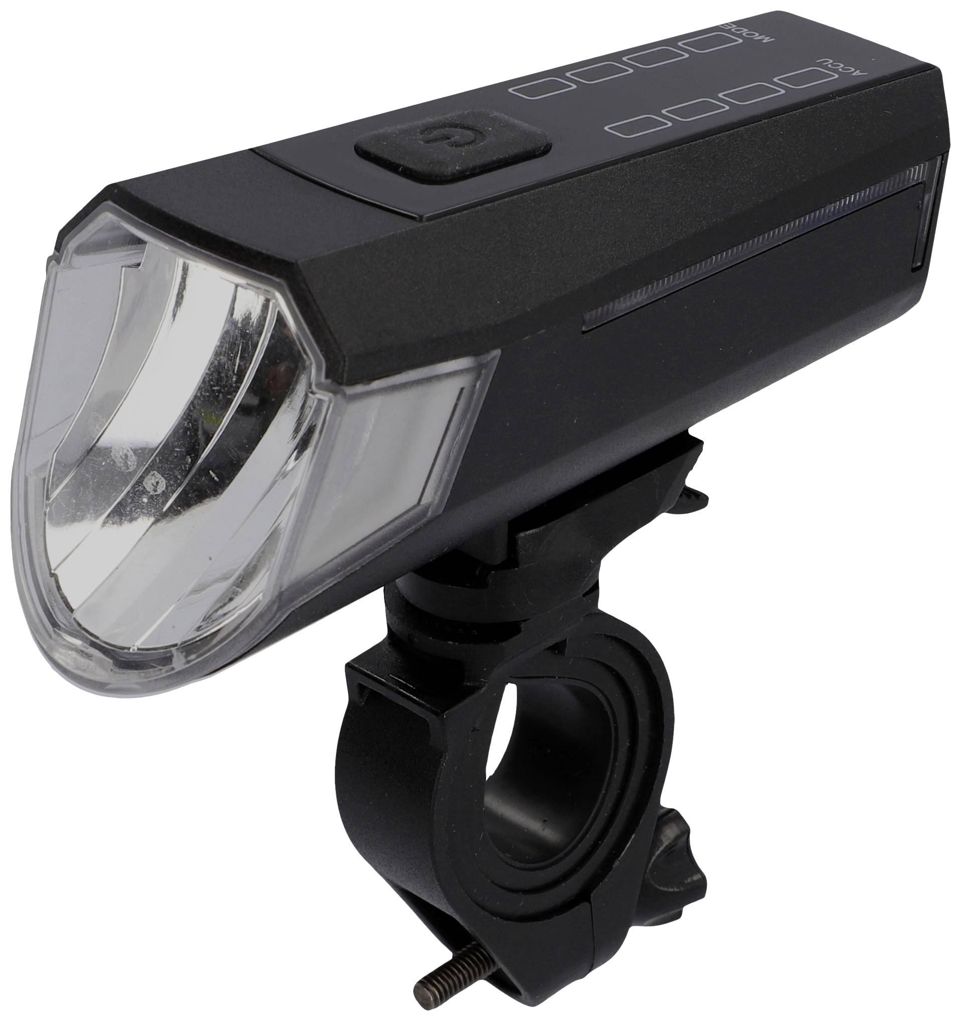 FISCHER FAHRRAD Fahrradbeleuchtung Set LED akkubetrieben Schwarz