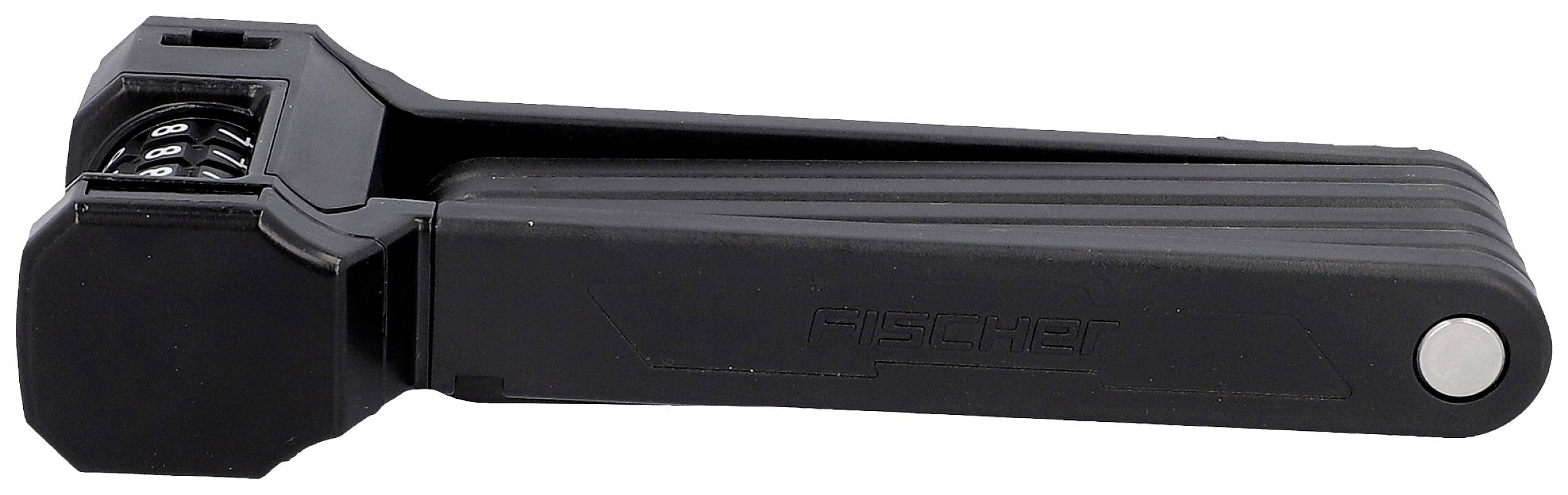 FISCHER FAHRRAD PROTEC FN85 Faltschloss Schwarz
