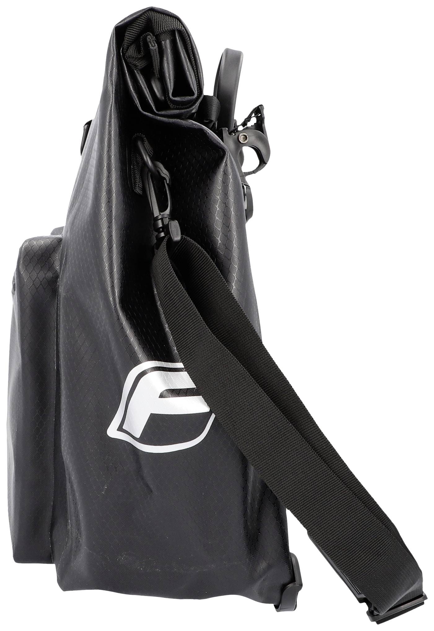 FISCHER FAHRRAD PLUS Terra Gepäckträgertasche Schwarz