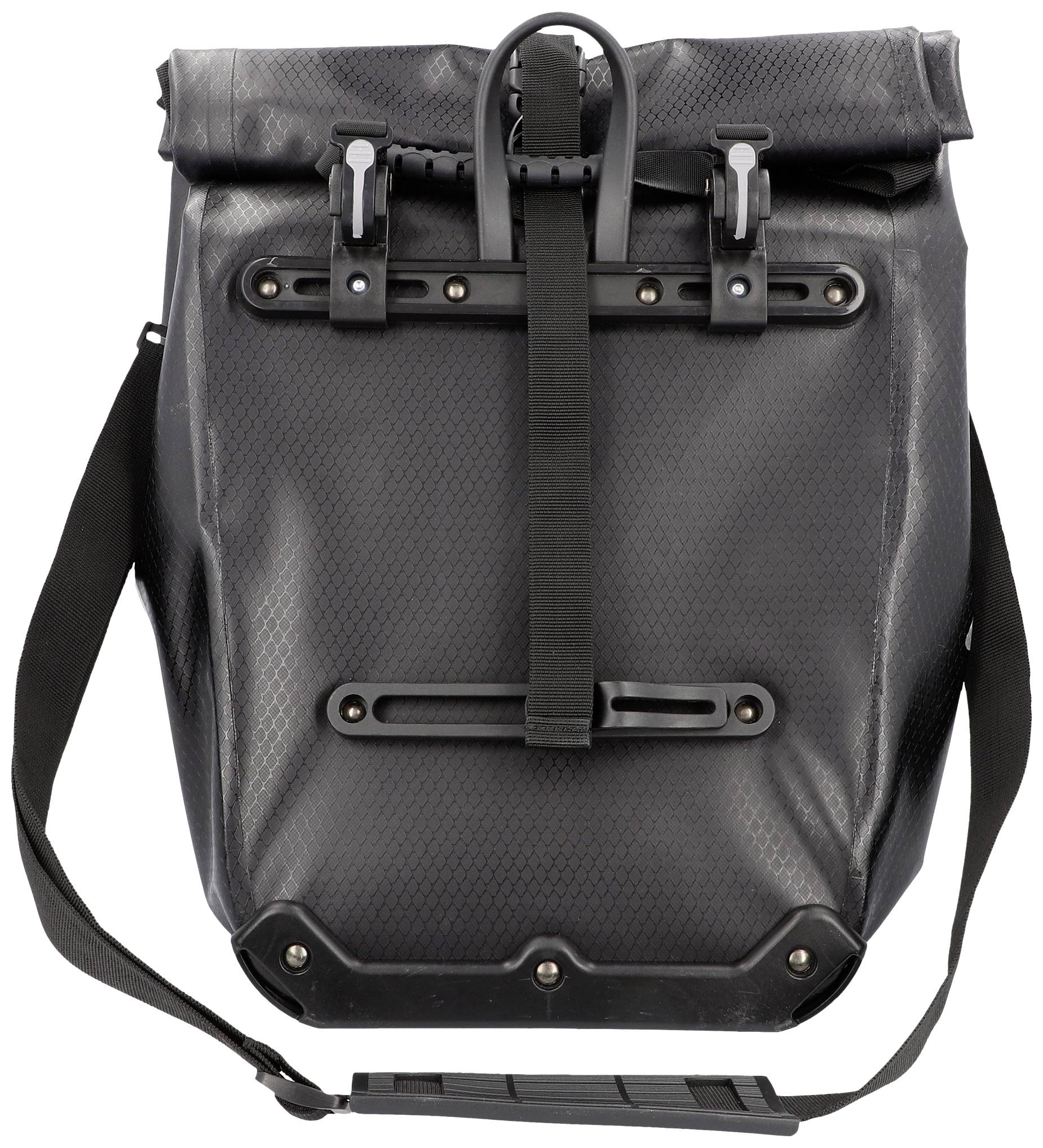 FISCHER FAHRRAD PLUS Terra Gepäckträgertasche Schwarz