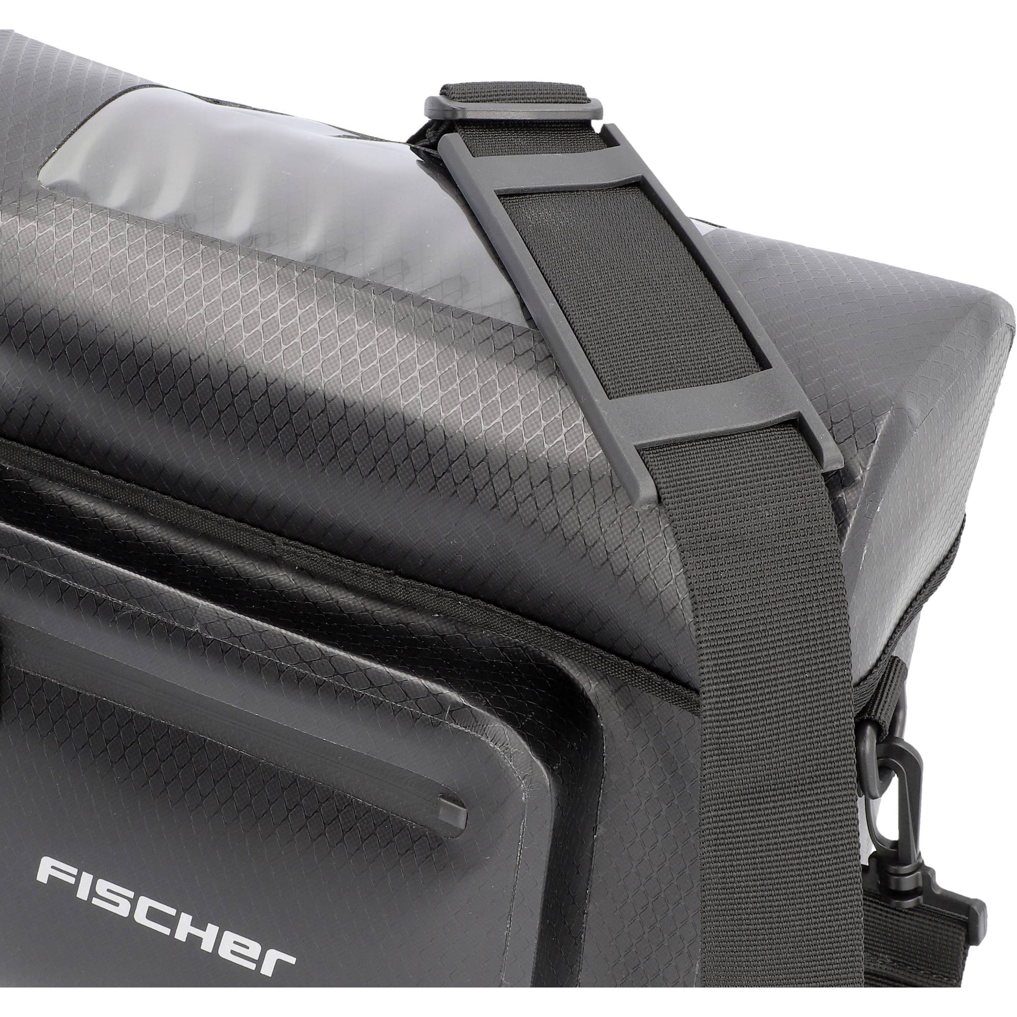 FISCHER FAHRRAD PLUS Terra Lenkertasche Schwarz