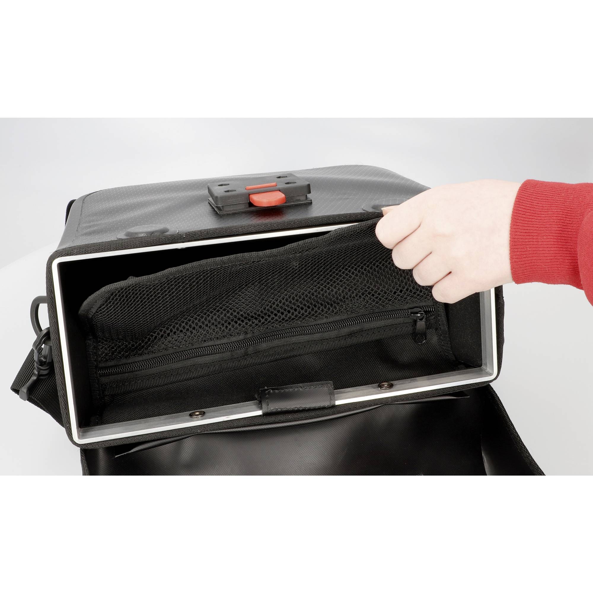 FISCHER FAHRRAD PLUS Terra Lenkertasche Schwarz