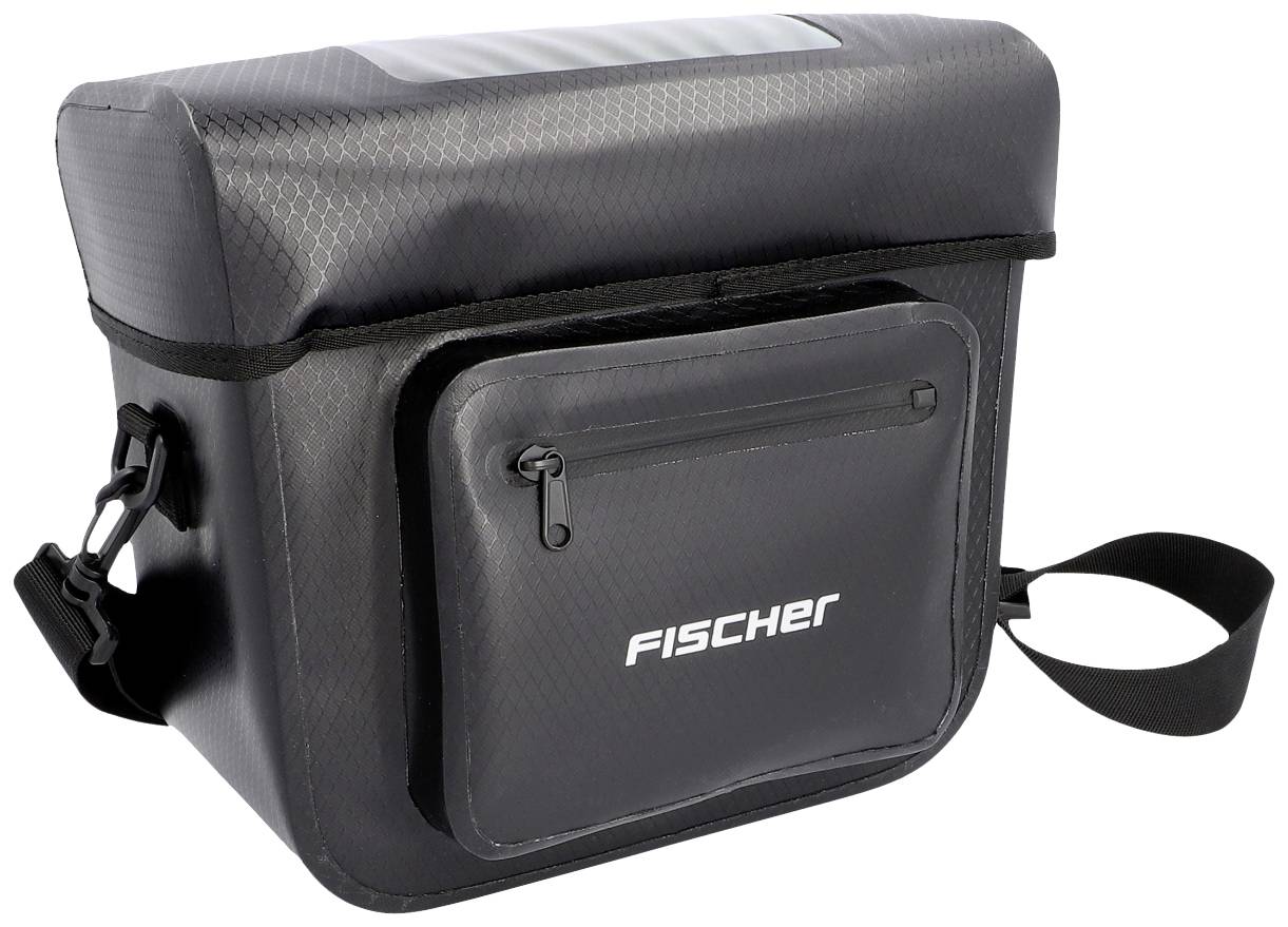 FISCHER FAHRRAD PLUS Terra Lenkertasche Schwarz