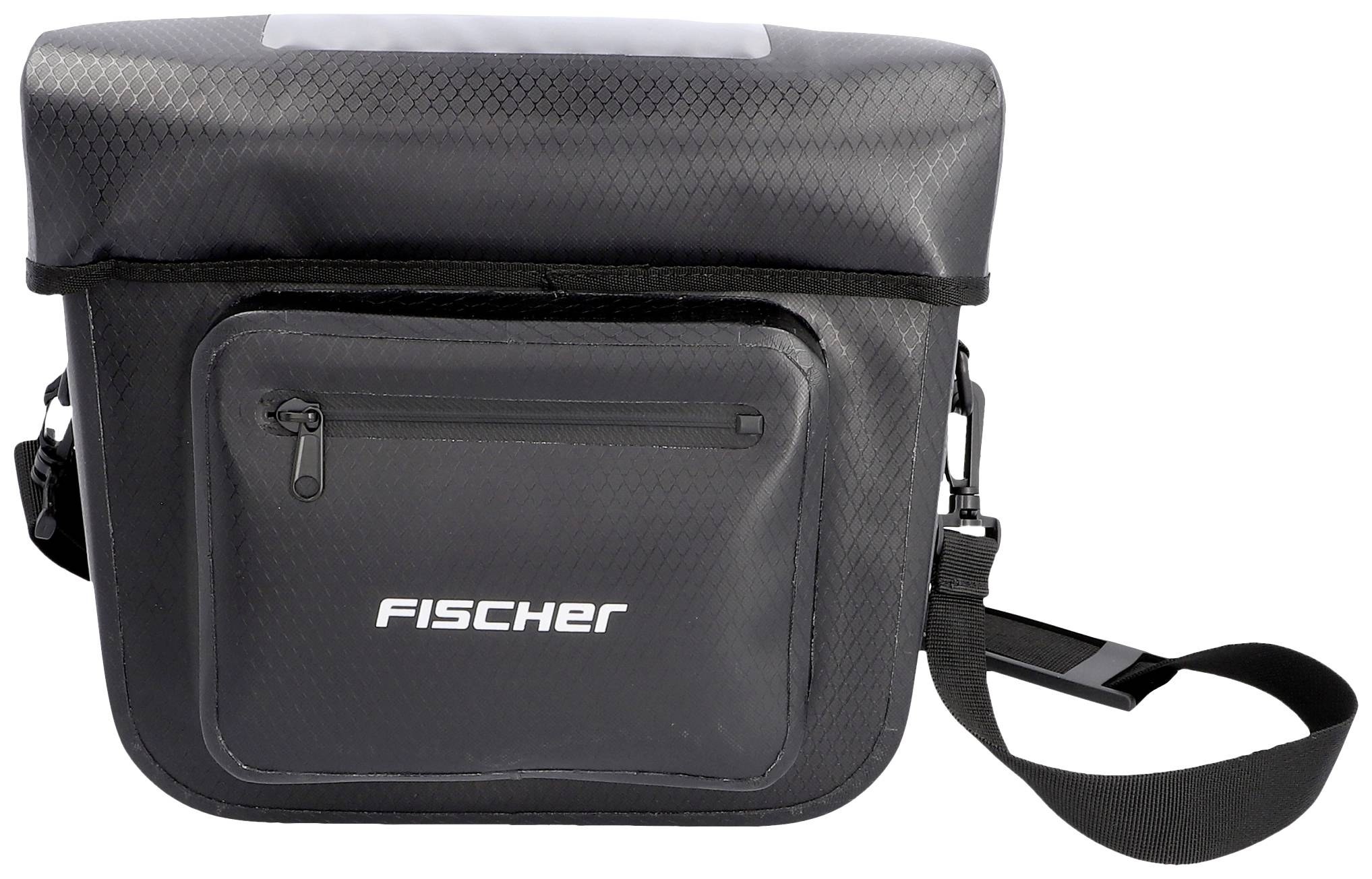 FISCHER FAHRRAD PLUS Terra Lenkertasche Schwarz
