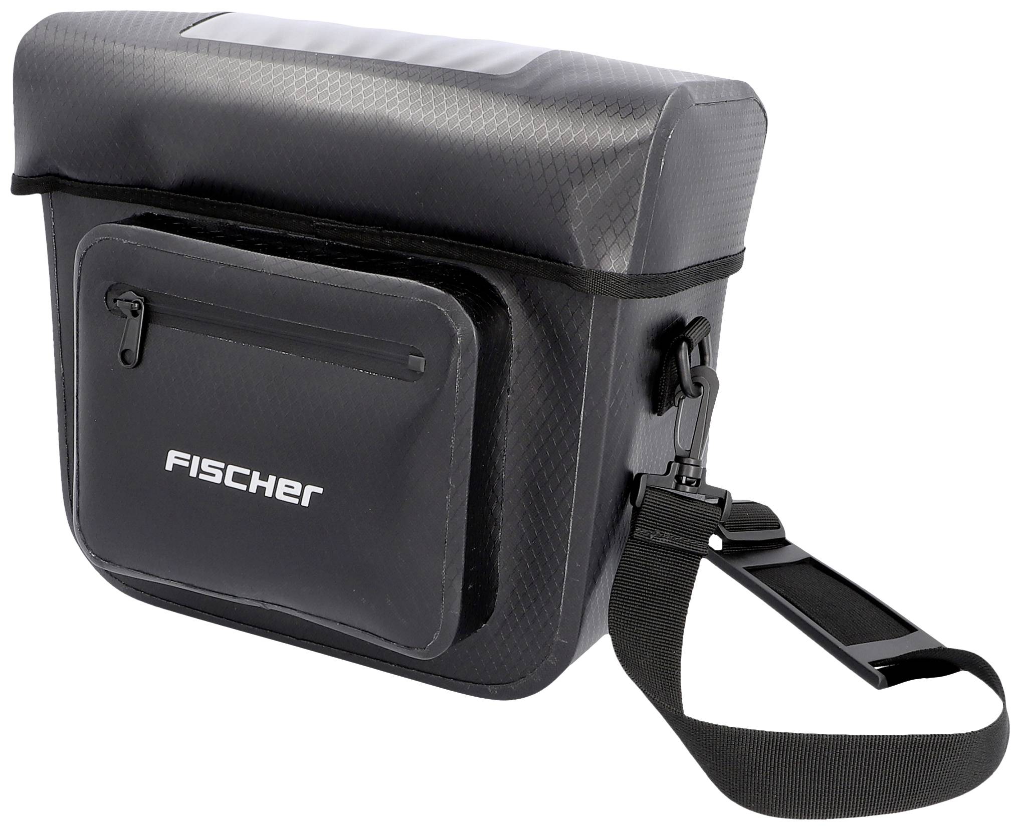 FISCHER FAHRRAD PLUS Terra Lenkertasche Schwarz