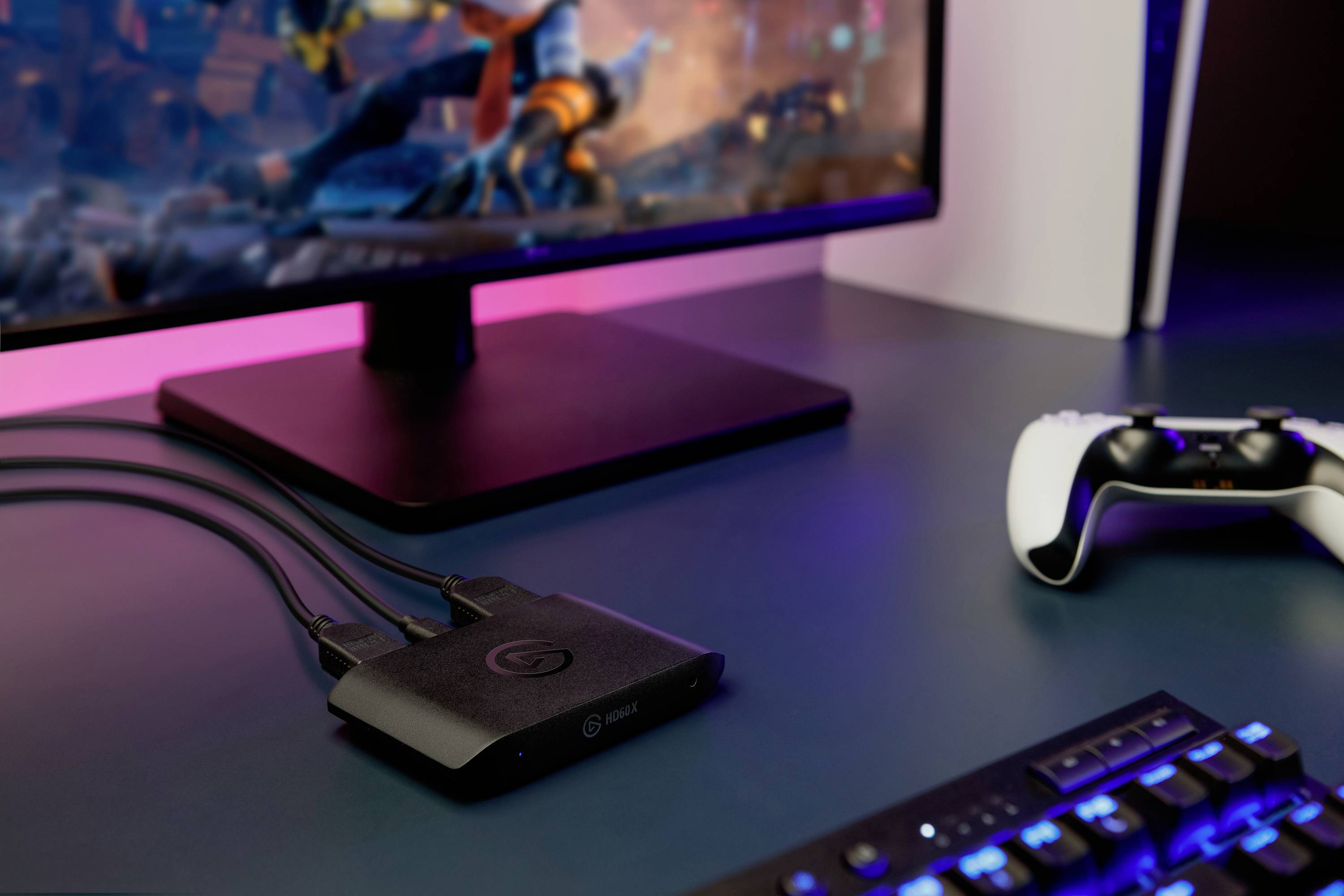 Elgato Game Capture HD60 X Game Capture Full-HD-Auflösung, Live-Kommentar-Funktion, Livestream-Funk