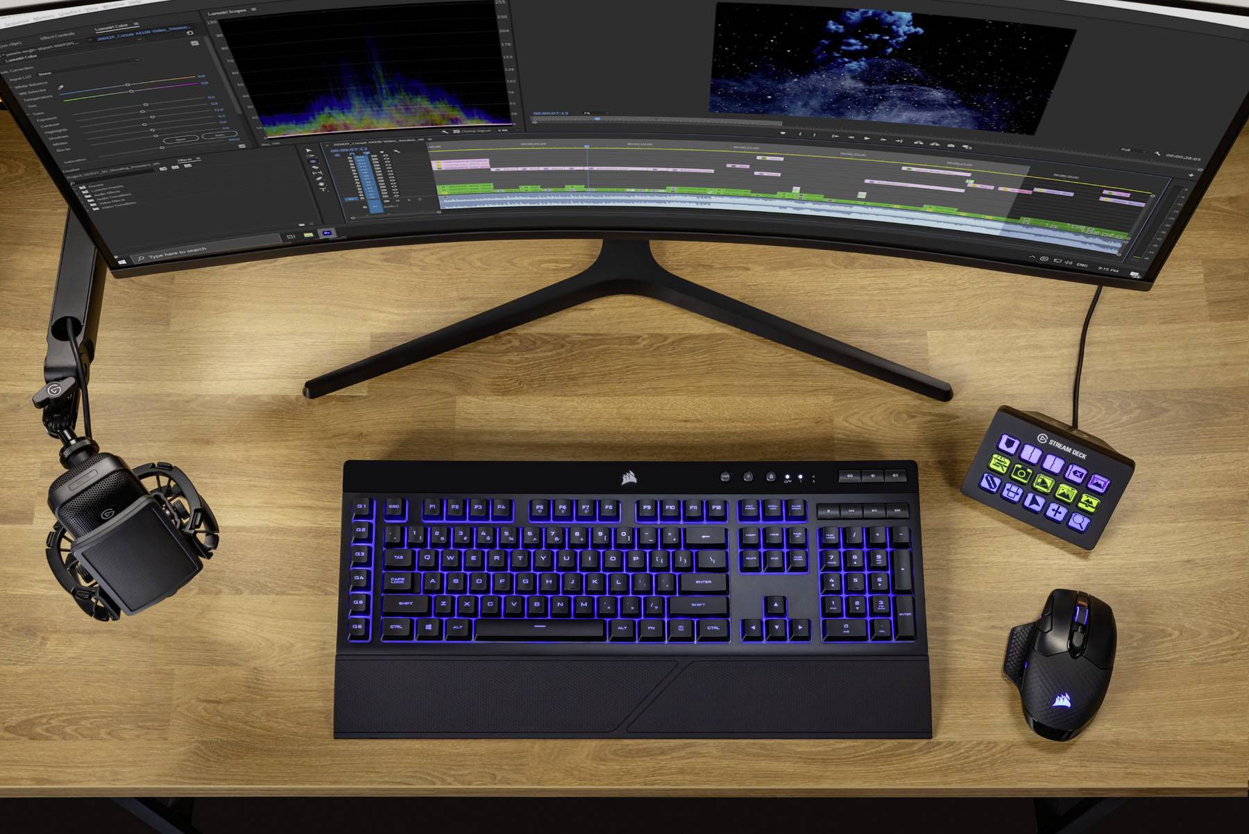 Elgato Stream Deck MK.2 Kabelgebunden Konsole für Streaming, Foto-/Videobearbeitung Schwarz Beleuchtet, Display