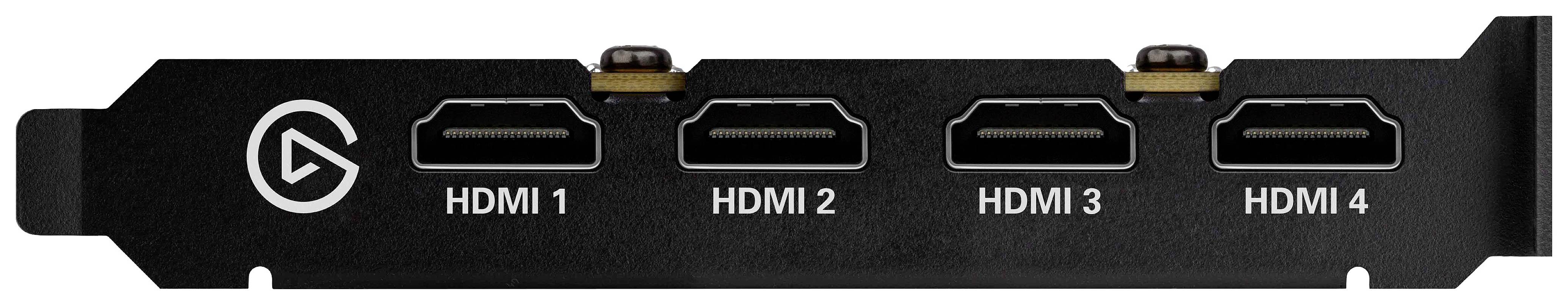 Elgato Cam Link 4k Pro Quad HDMI Camera Connector Video PCI-Steckkarte Full-HD-Auflösung, Plug und Play