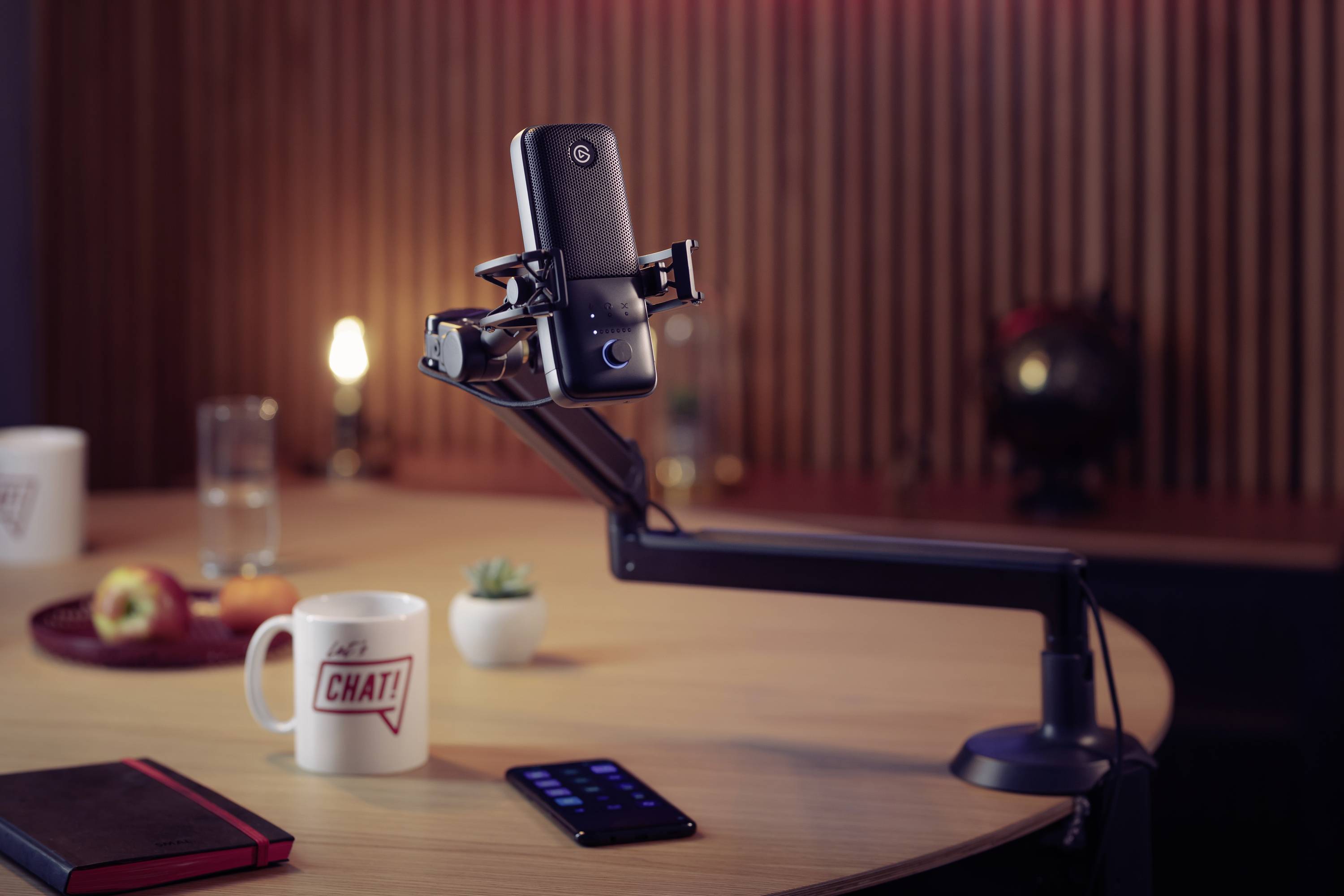 Elgato Wave:3 Stand PC-Mikrofon Übertragungsart (Details):Kabelgebunden Standfuß USB-C® Kabelgebunden Schwarz