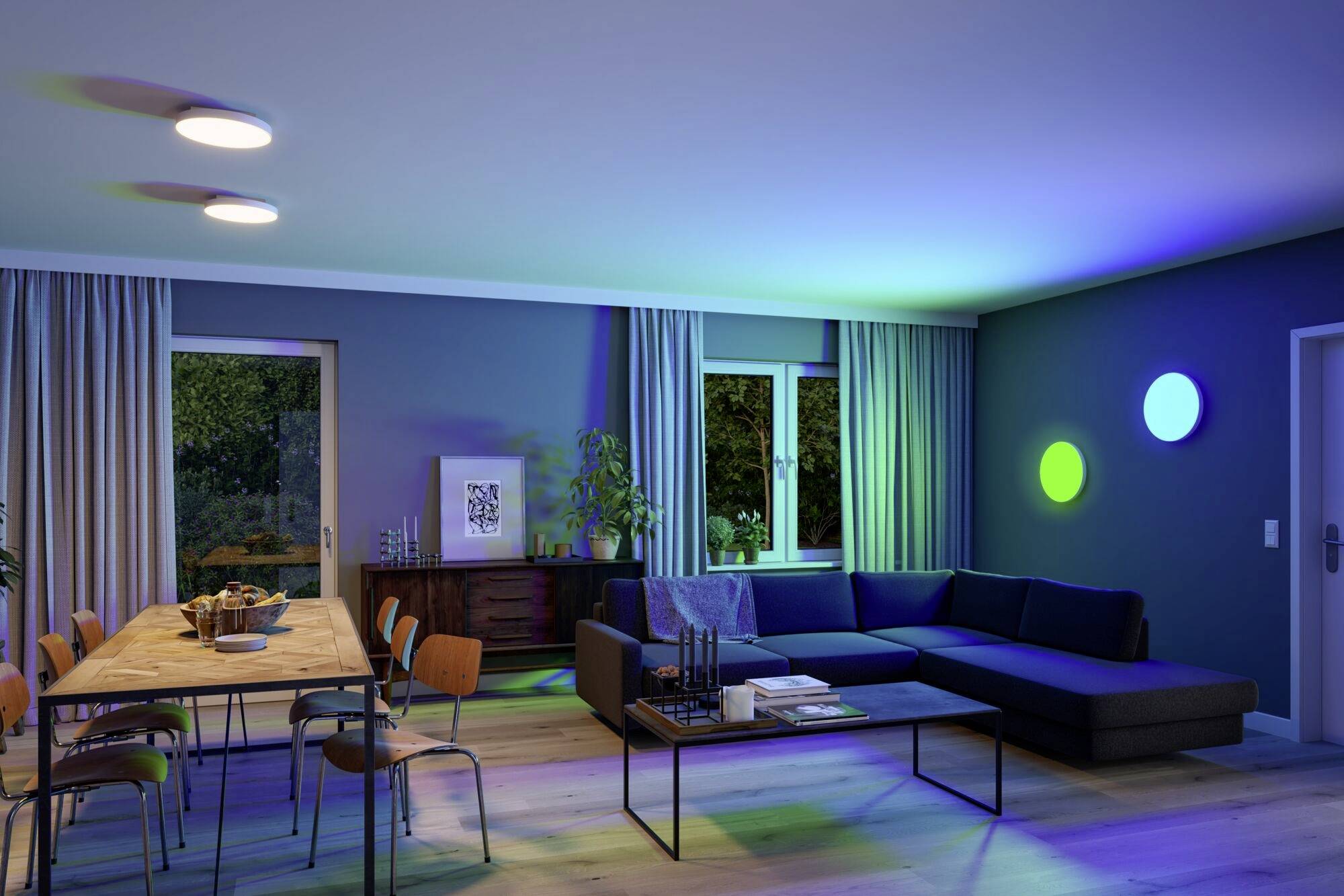 Paulmann Velora 79897 LED-Deckenleuchte 22W RGBW Weiß