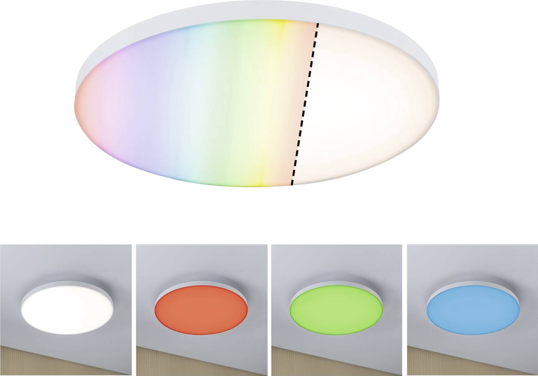 Paulmann Velora 79897 LED-Deckenleuchte 22W RGBW Weiß