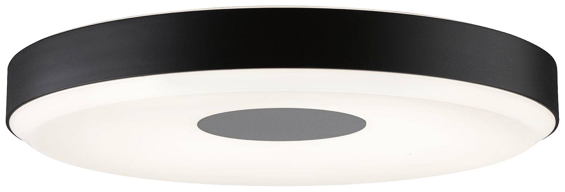 Paulmann 79778 Pane LED-Deckenleuchte LED 16W Schwarz, Grau