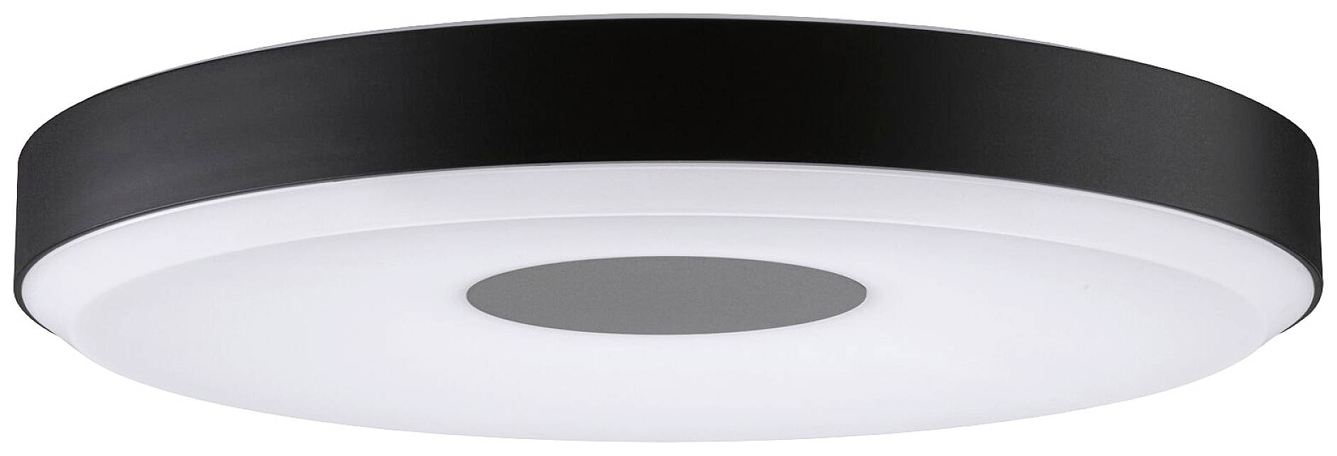 Paulmann 79778 Pane LED-Deckenleuchte LED 16W Schwarz, Grau