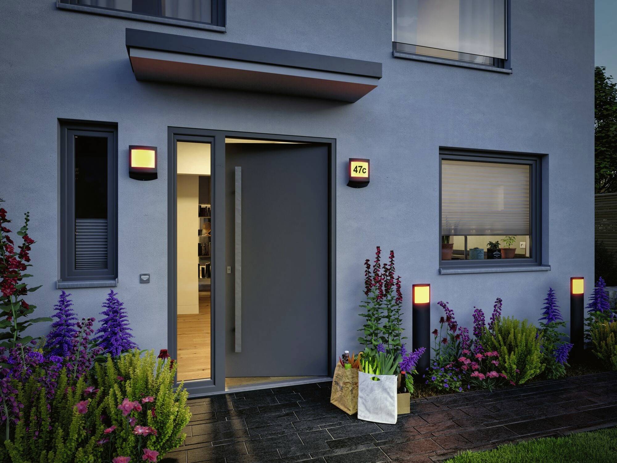 Paulmann Padea 94509 LED-Hausnummernleuchte 8.2W Anthrazit