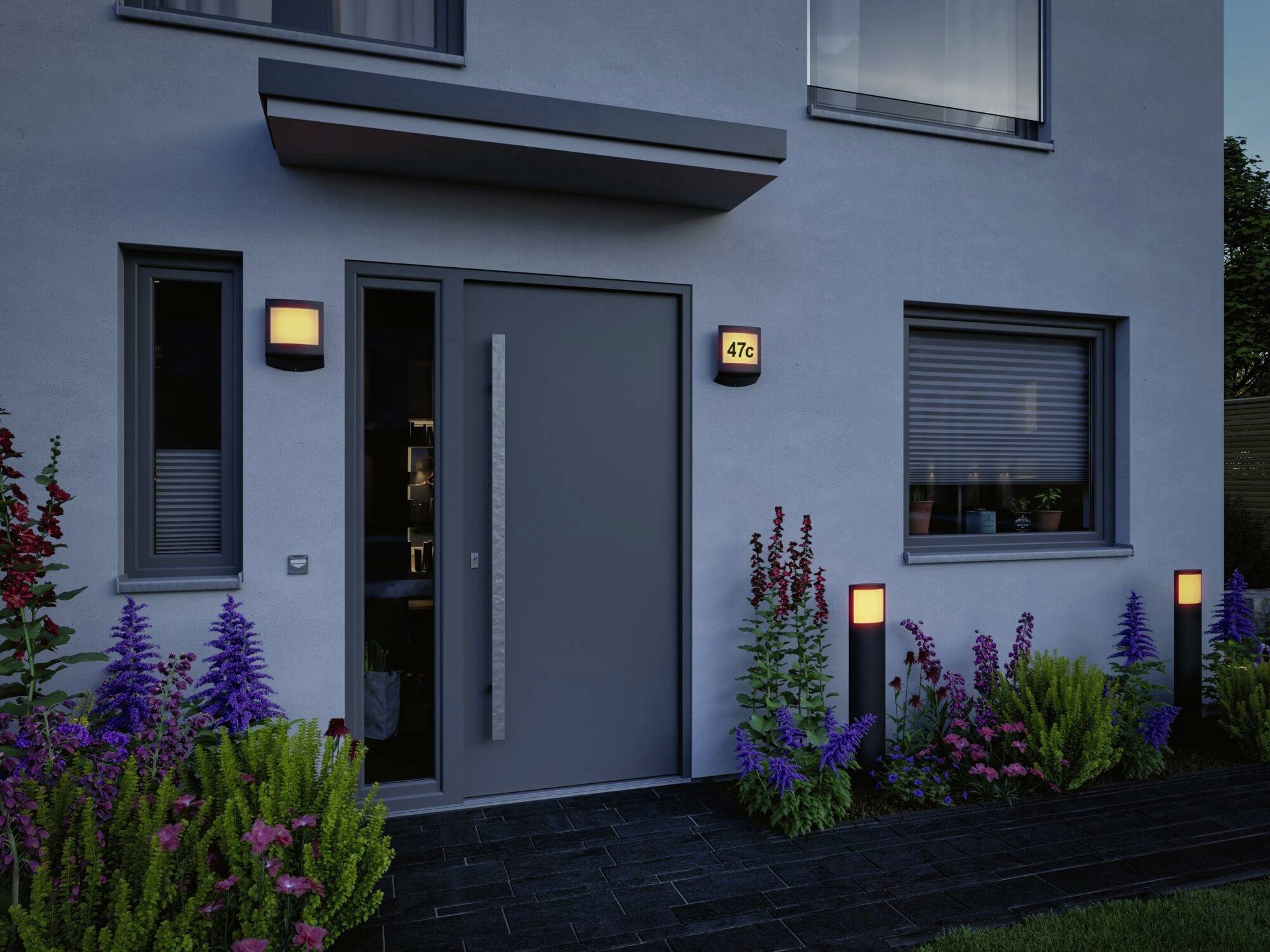 Paulmann Padea 94509 LED-Hausnummernleuchte 8.2W Anthrazit