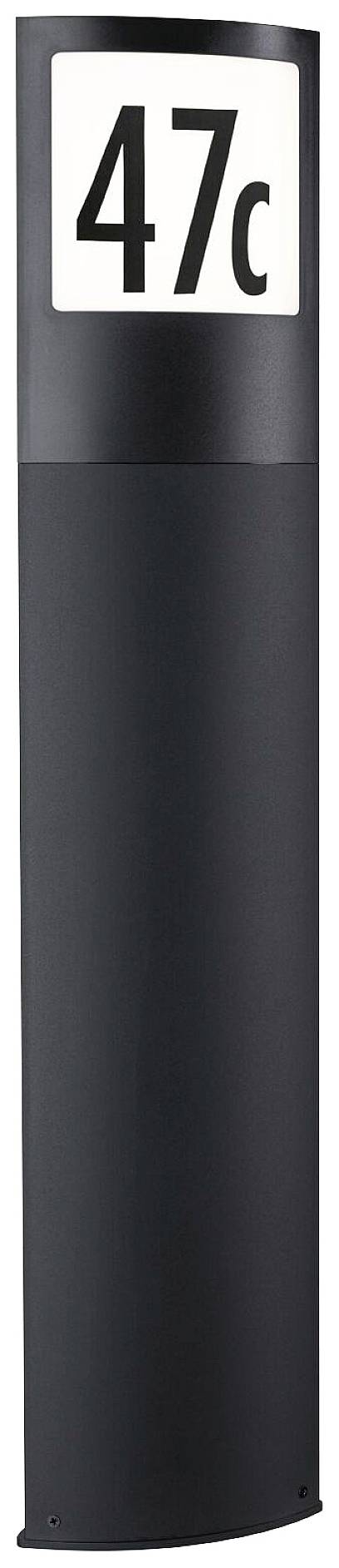 Paulmann 94515 Padea LED-Pollerleuchte LED 8.5W Anthrazit