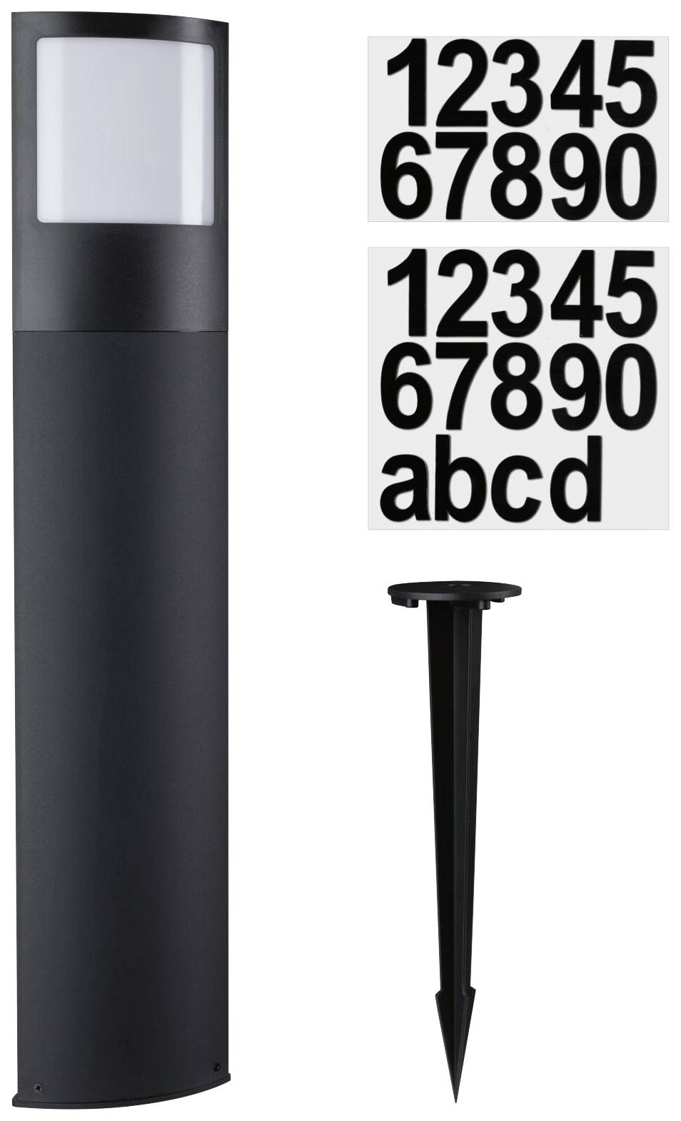 Paulmann 94515 Padea LED-Pollerleuchte LED 8.5W Anthrazit