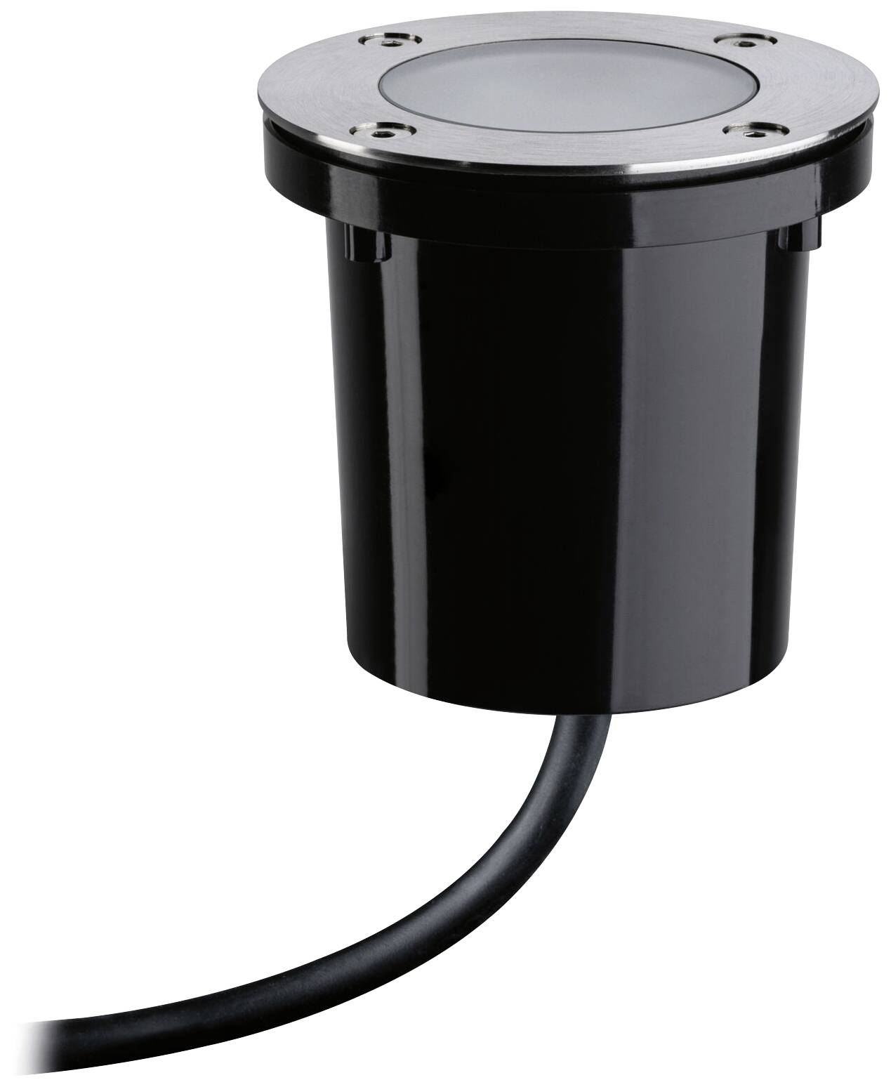 Paulmann 94588 Bodeneinbauleuchte LED 4.6W Schwarz, Edelstahl
