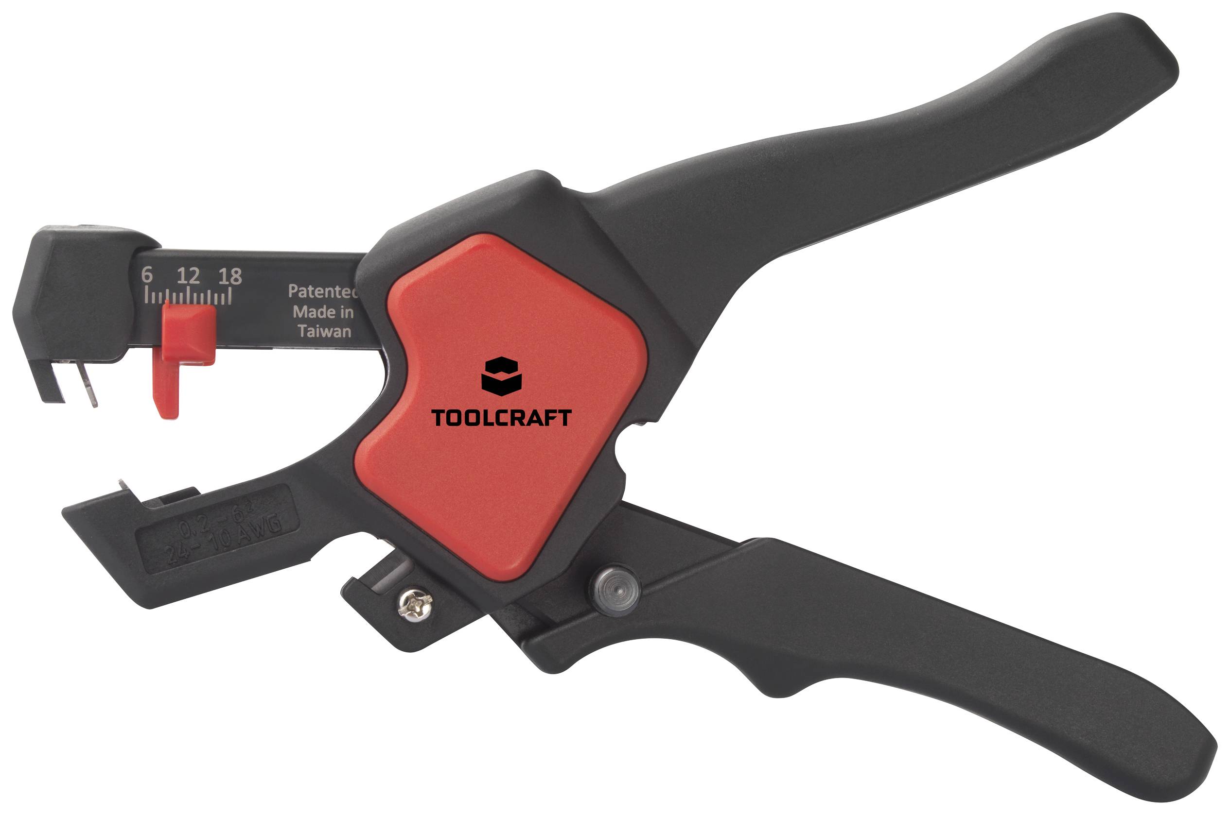 TOOLCRAFT TO-7752540 Abisolierzange Inkl. Kabelschneider, Inkl. Abisolierwerkzeug