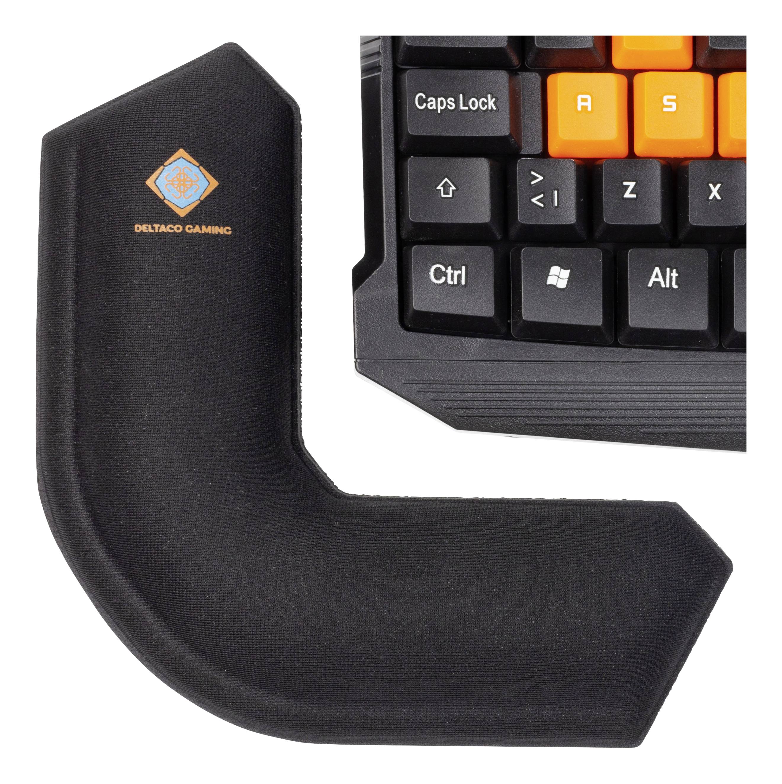 DELTACO GAMING Wristpad Handballenauflage Schwarz