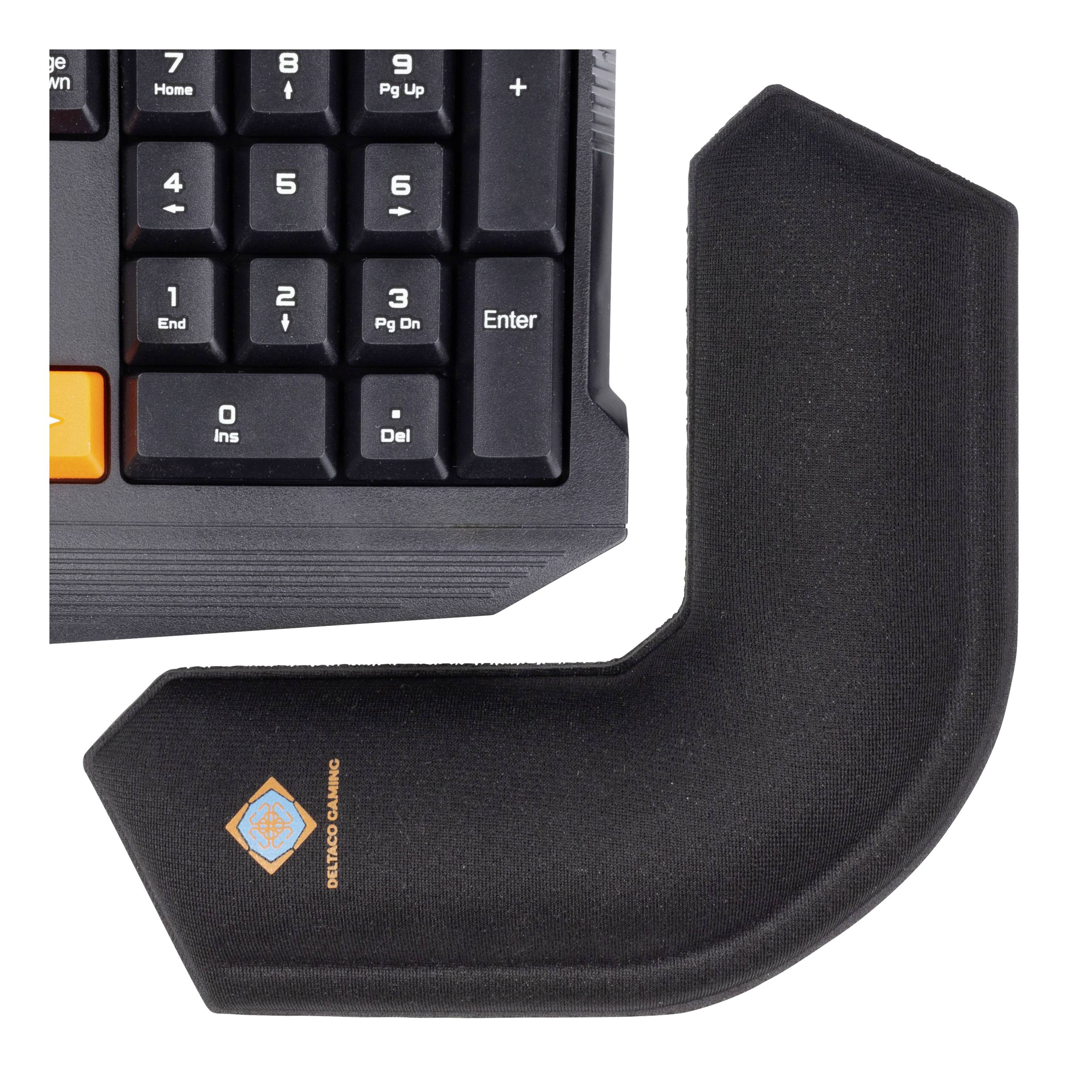 DELTACO GAMING Wristpad Handballenauflage Schwarz