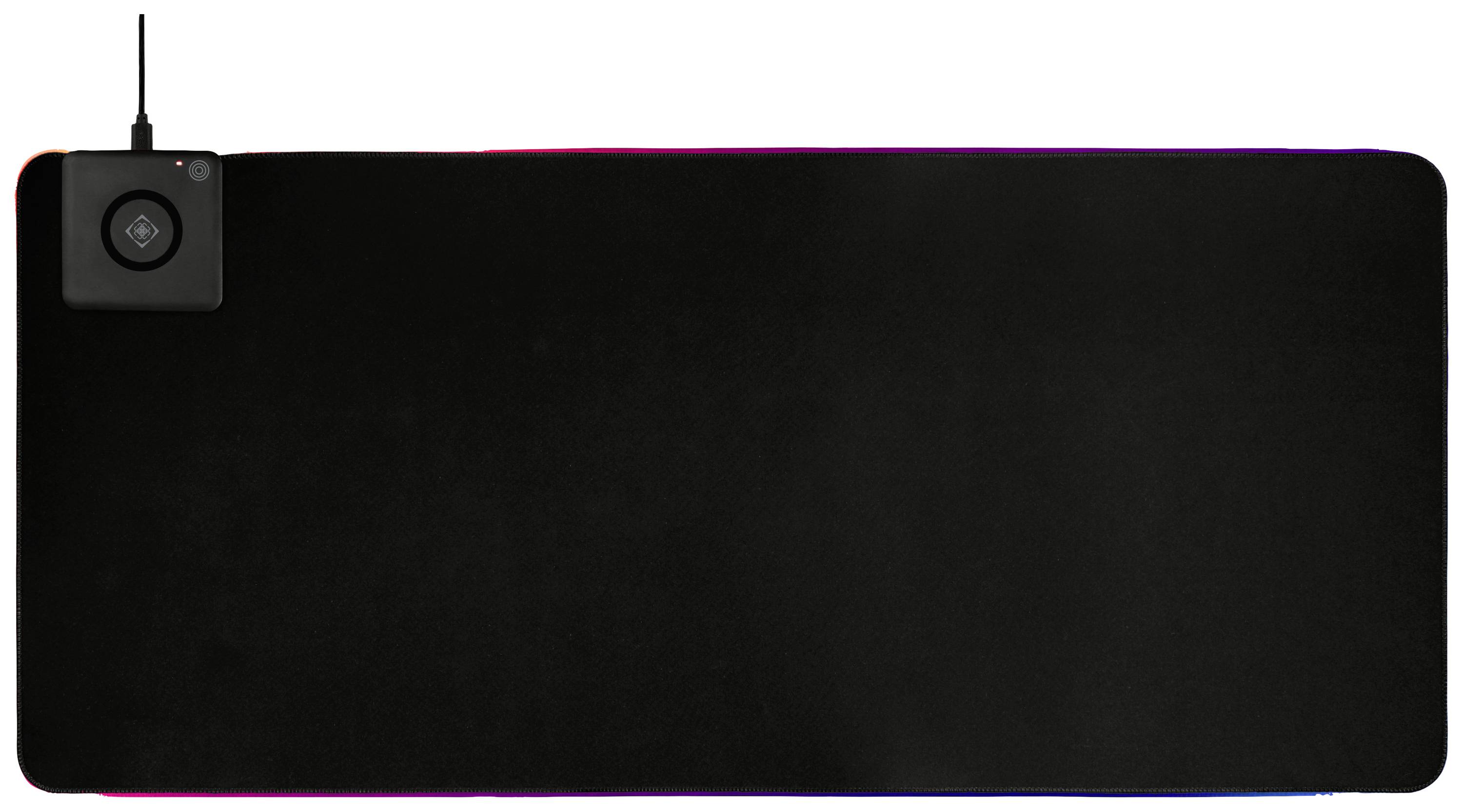 DELTACO GAMING DMP320 Gaming-Mauspad Beleuchtet Schwarz