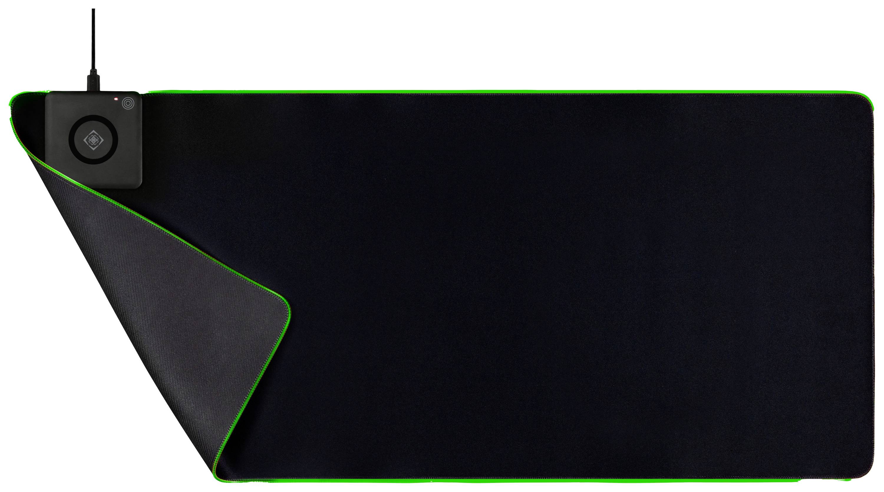 DELTACO GAMING DMP320 Gaming-Mauspad Beleuchtet Schwarz