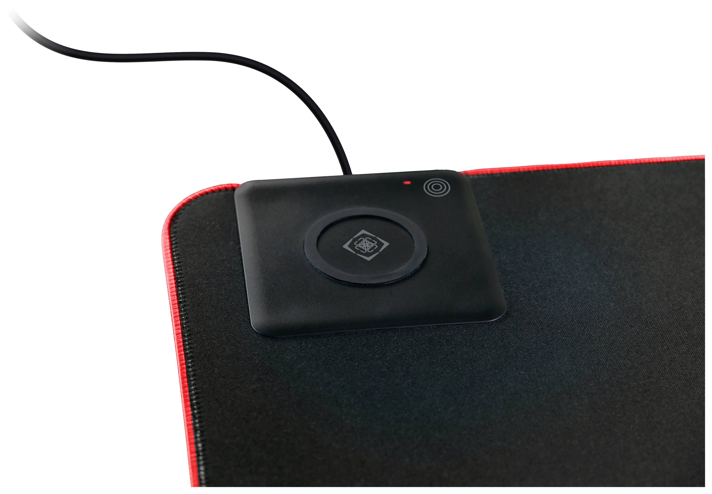 DELTACO GAMING DMP320 Gaming-Mauspad Beleuchtet Schwarz