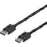 DELTACO GAMING DisplayPort Anschlusskabel DisplayPort Stecker, DisplayPort Stecker 2.00 m Schwarz G