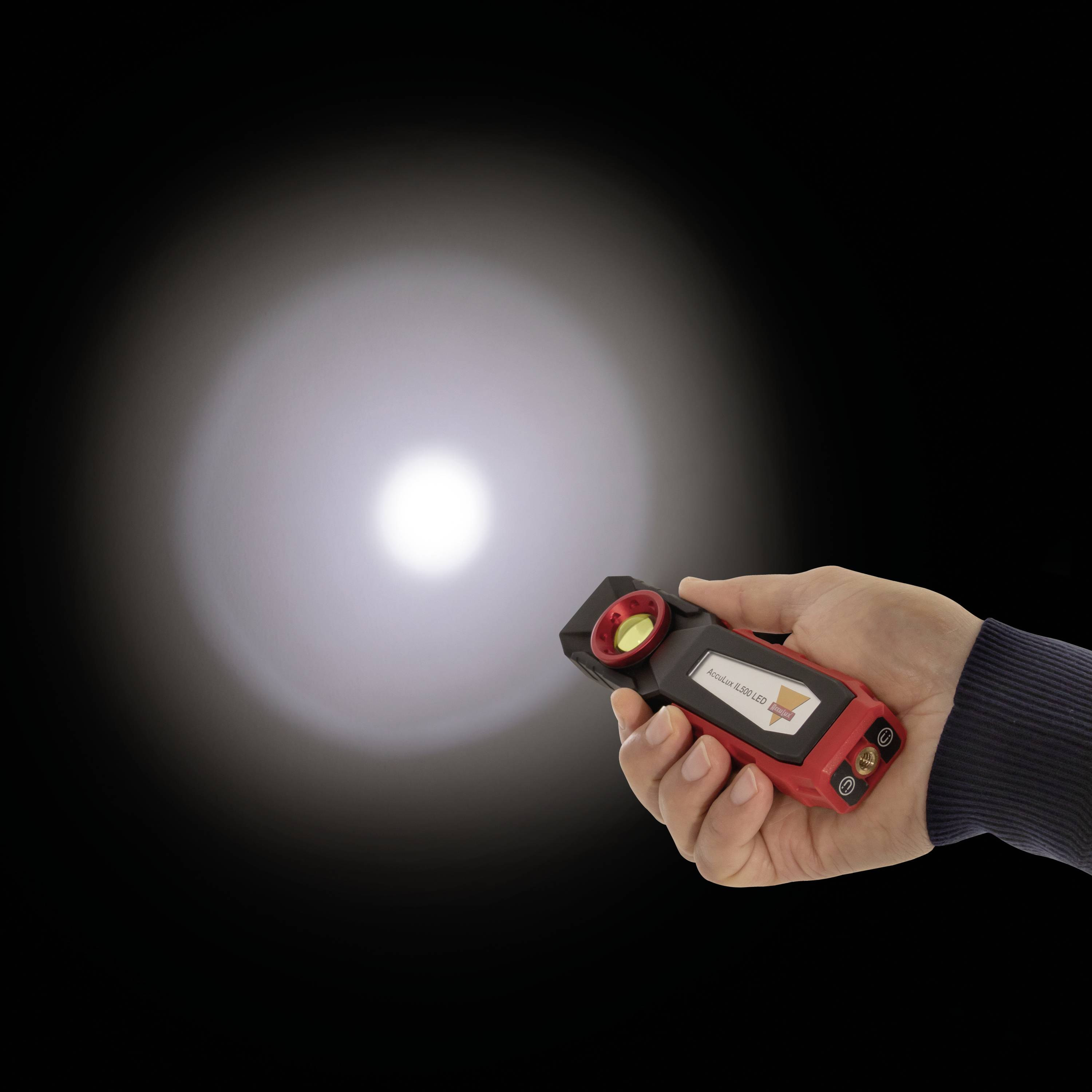 AccuLux 491090 IL500 LED LED Arbeitsleuchte akkubetrieben 3 W, 10 W 170 lm, 500 lm