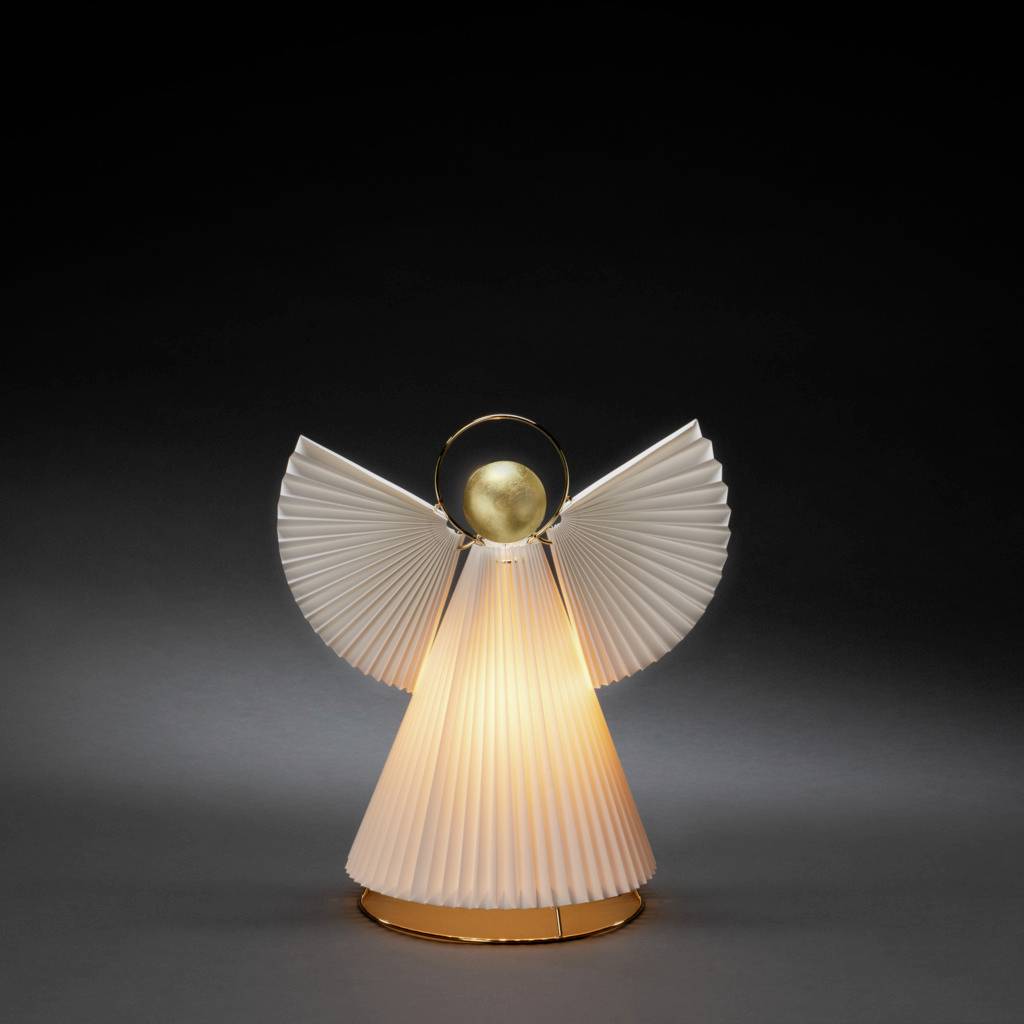 Konstsmide 1800-202 LED-Szenerie Engel Weiß mit Schalter