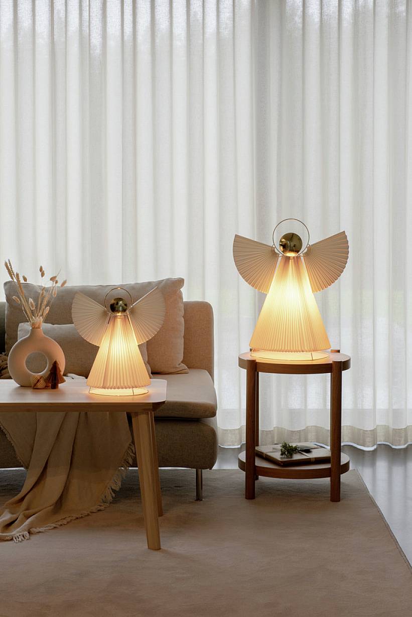 Konstsmide 1800-202 LED-Szenerie Engel Weiß mit Schalter