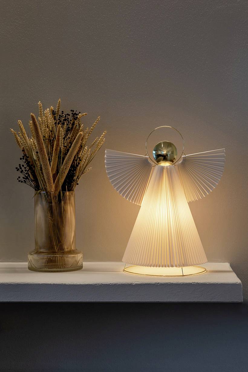 Konstsmide 1810-202 LED-Szenerie Engel Weiß mit Schalter