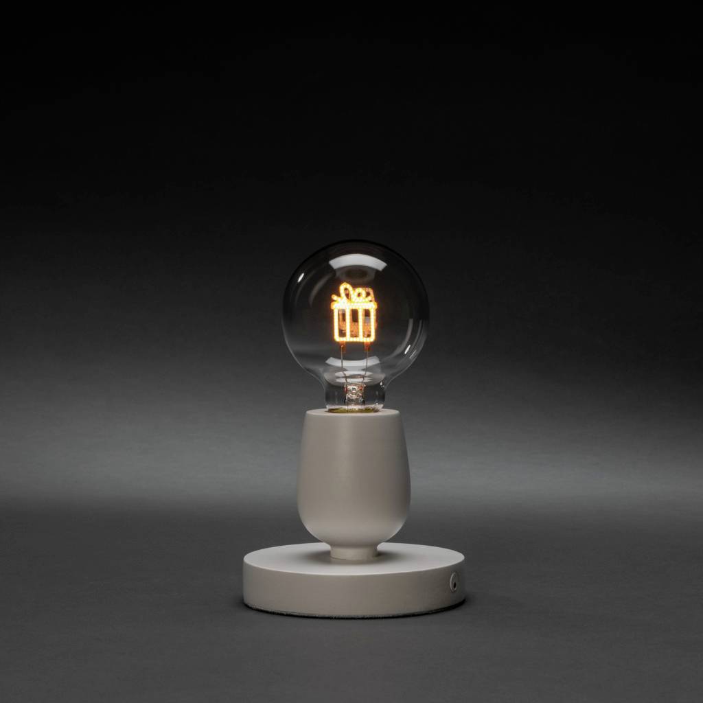 Konstsmide 1814-200 LED-Szenerie Geschenke Bernstein LED Weiß Timer