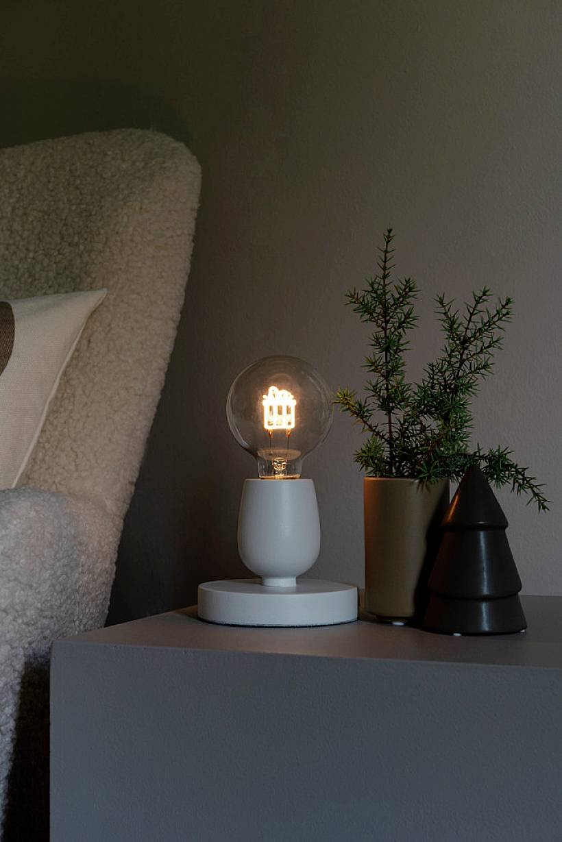 Konstsmide 1814-200 LED-Szenerie Geschenke Bernstein LED Weiß Timer