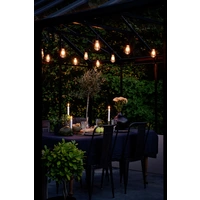 Konstsmide 2352-800 Lichterkette Außen Anzahl Leuchtmittel 10 LED Bernstein Beleuchtete Länge: 9.15m Konstsmide 2352-800 Lichterkette Außen Anzahl Leuchtmittel 10 LED Bernstein Beleuchtete Länge: 9.15m