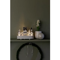 Konstsmide 3269-210 LED-Silhouette Haus, Kirche Warmweiß LED Weiß mit Musik, Timer Konstsmide 3269-210 LED-Silhouette Haus, Kirche Warmweiß LED Weiß mit Musik, Timer