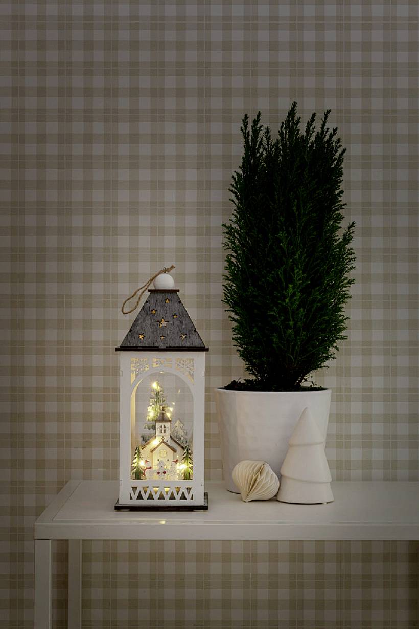 Konstsmide 3271-210 LED-Szenerie Kirche Warmweiß LED Weiß Timer