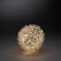 Konstsmide 3514-303 LED-Silhouette Kugel EEK F (A - G) Warmweiß LED Silber Konstsmide 3514-303 LED-Silhouette Kugel EEK F (A - G) Warmweiß LED Silber