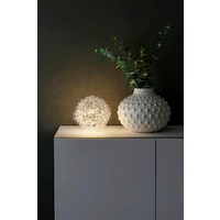 Konstsmide 3514-303 LED-Silhouette Kugel EEK F (A - G) Warmweiß LED Silber Konstsmide 3514-303 LED-Silhouette Kugel EEK F (A - G) Warmweiß LED Silber